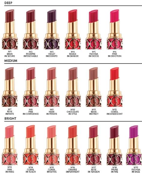 ysl exquisite plum lipstick|ysl lipstick color chart.